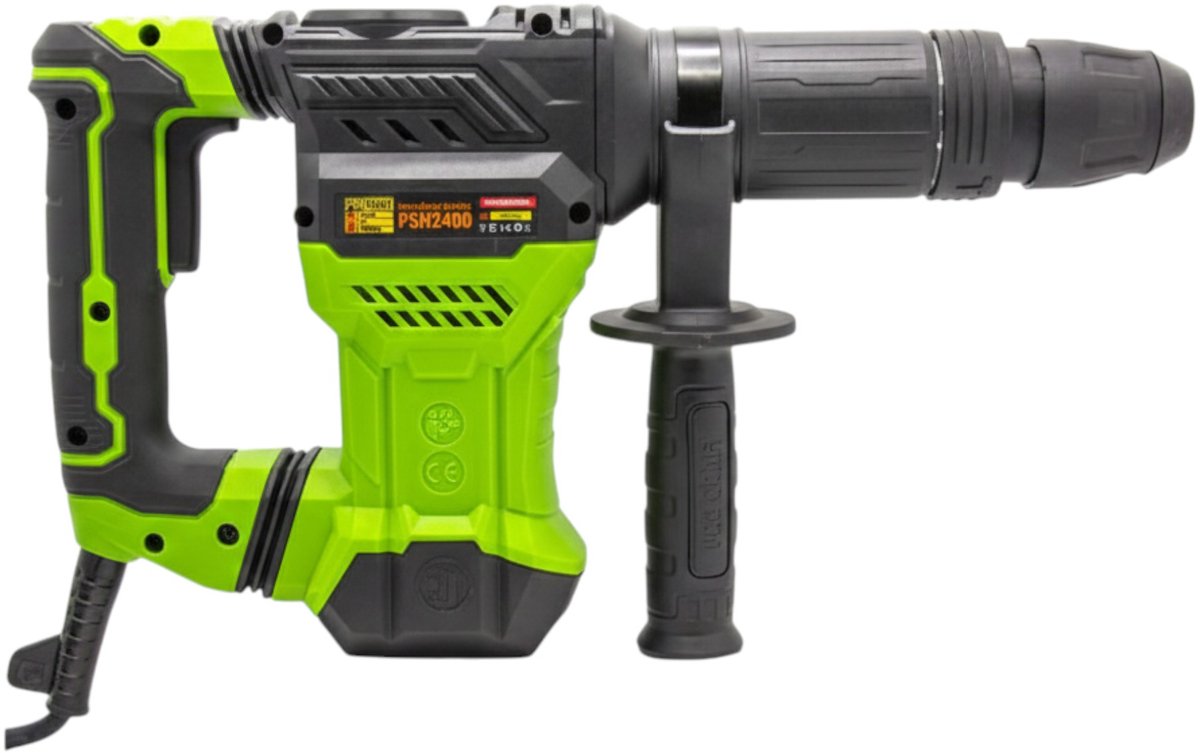 Procraft PSH2400 sloophamer 1300 W 18 J 3900 slagen per minuut + beitel + koffer