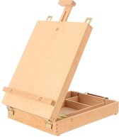 Chevalet de Peinture Portable YYchan et Mallette de Dessin - Boîte de Rangement pour Outils de Peinture - Mallette de Peintre pour Adultes et Enfants
