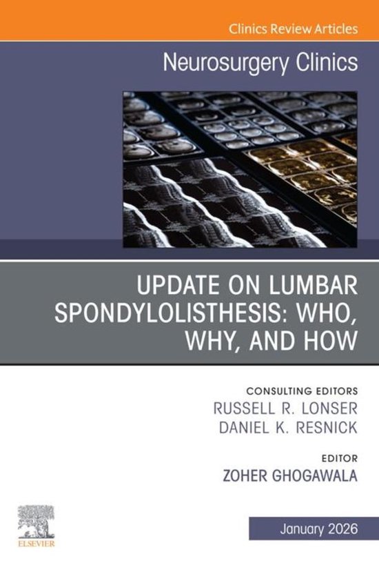 The Clinics: Surgery Volume 37-1 - Update on Lumbar Spondylo ... - cover
