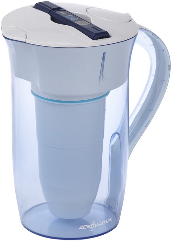 Vervangende waterfilterpatronen, compatibel met ZeroWater filterkan voor ZeroWater 5-traps filterkruiken vermindert TDS, fluoride, chloor, lood nul waterfilters (6 stuks