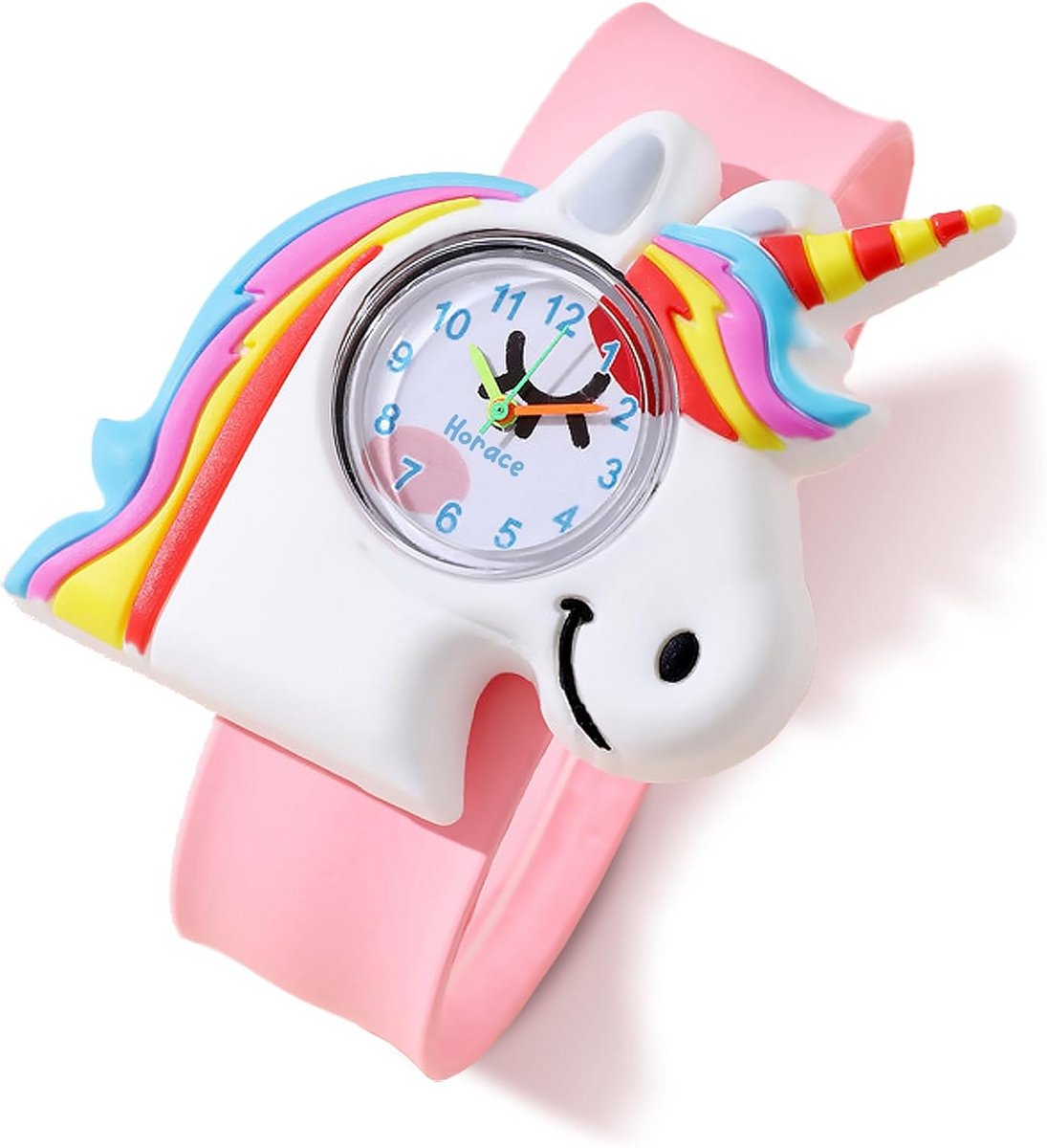 Kind horloge voor jongens en meisjes met Dierenprint, Verstelbare Armband en Batterij