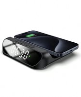 Igoods Wekker Met Spiegel - Spiegelklok - Digitale LED klok - LED Alarmklok Merk: Igoods 1,0/5