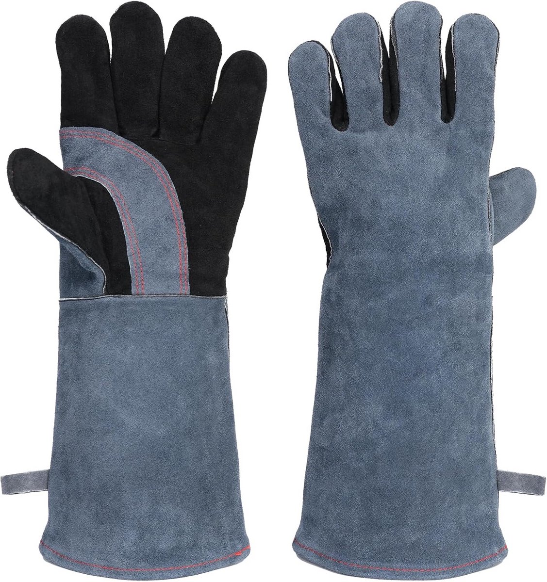 Hittebestendige Barbecue Handschoenen 35 cm - Ovenwanten voor Grillen en Hitte