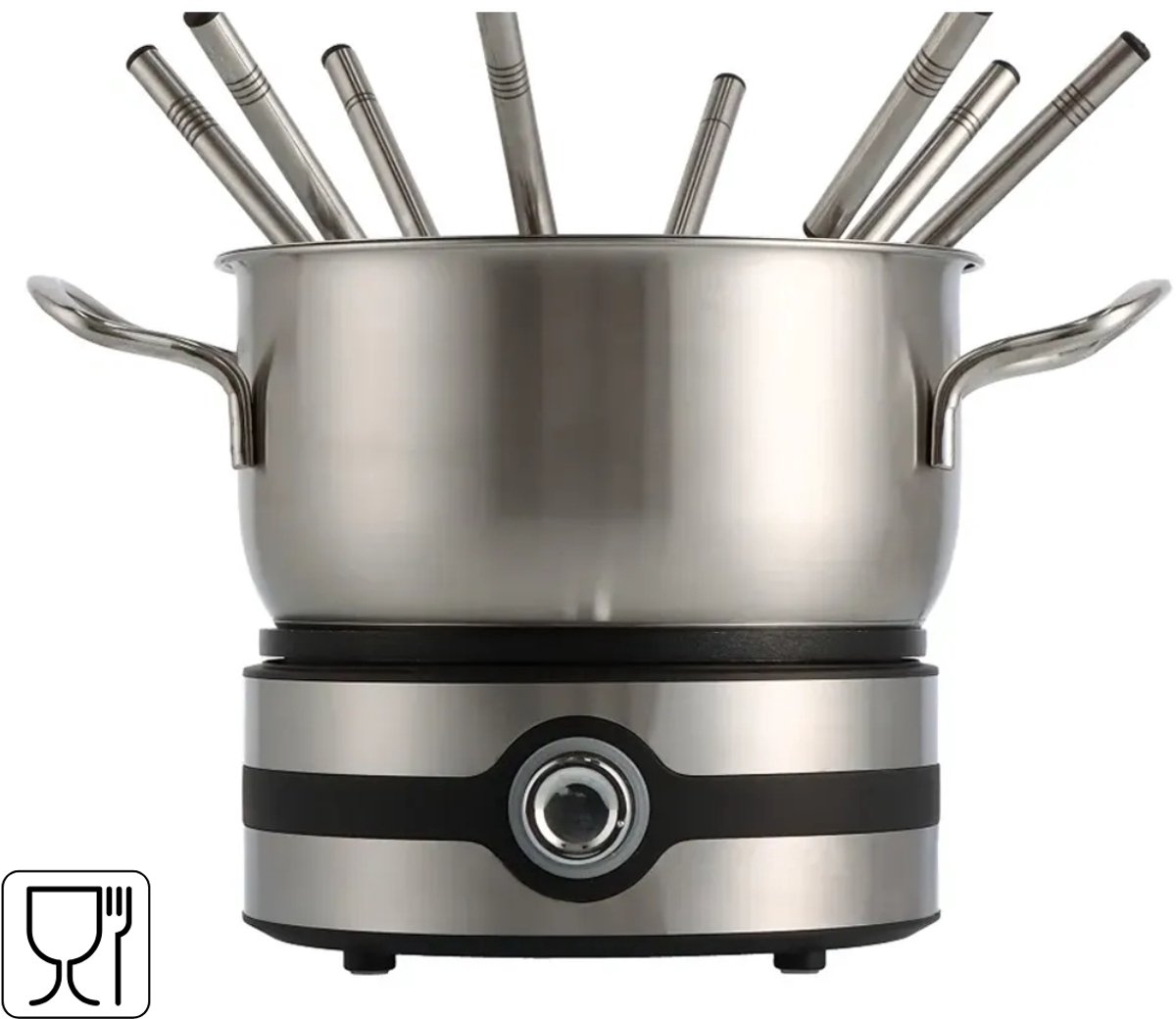Mauviel 1830 - Fondueset 1200W voor 8 personen
