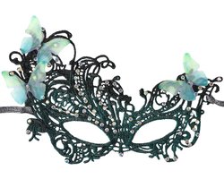 Luxe Steampunk Masker met Kant voor Heren en Dames - Vintage Carnaval & Feest Accessoire