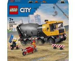 foto van LEGO City betonmixer bouwvoertuig speelgoed voor kinderen.