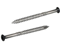 Radix - Potdeksel - Tuinhout schroeven - Zwarte kop - Torx 5,0x70mm - RVS (100 stuks)