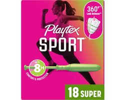 Sport Tampons met Flex-Fit Technologie Super, Ongeparfumeerd - 36 Stuks