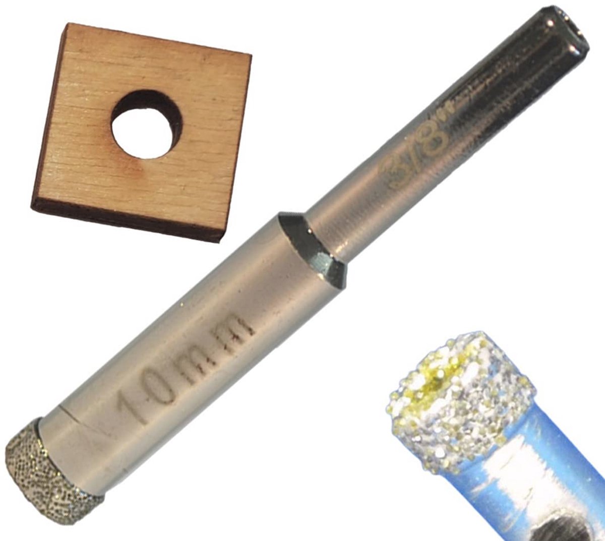 Diamantboor 3/8 inch voor Porseleinen en Keramische Tegels