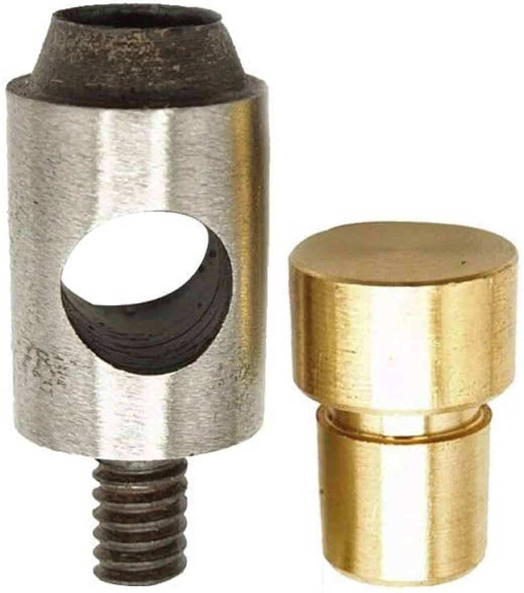 Heavy Duty Perforatieset - 2 mm Stalen Holle Snijders voor Lederbewerking en Kunststoffen