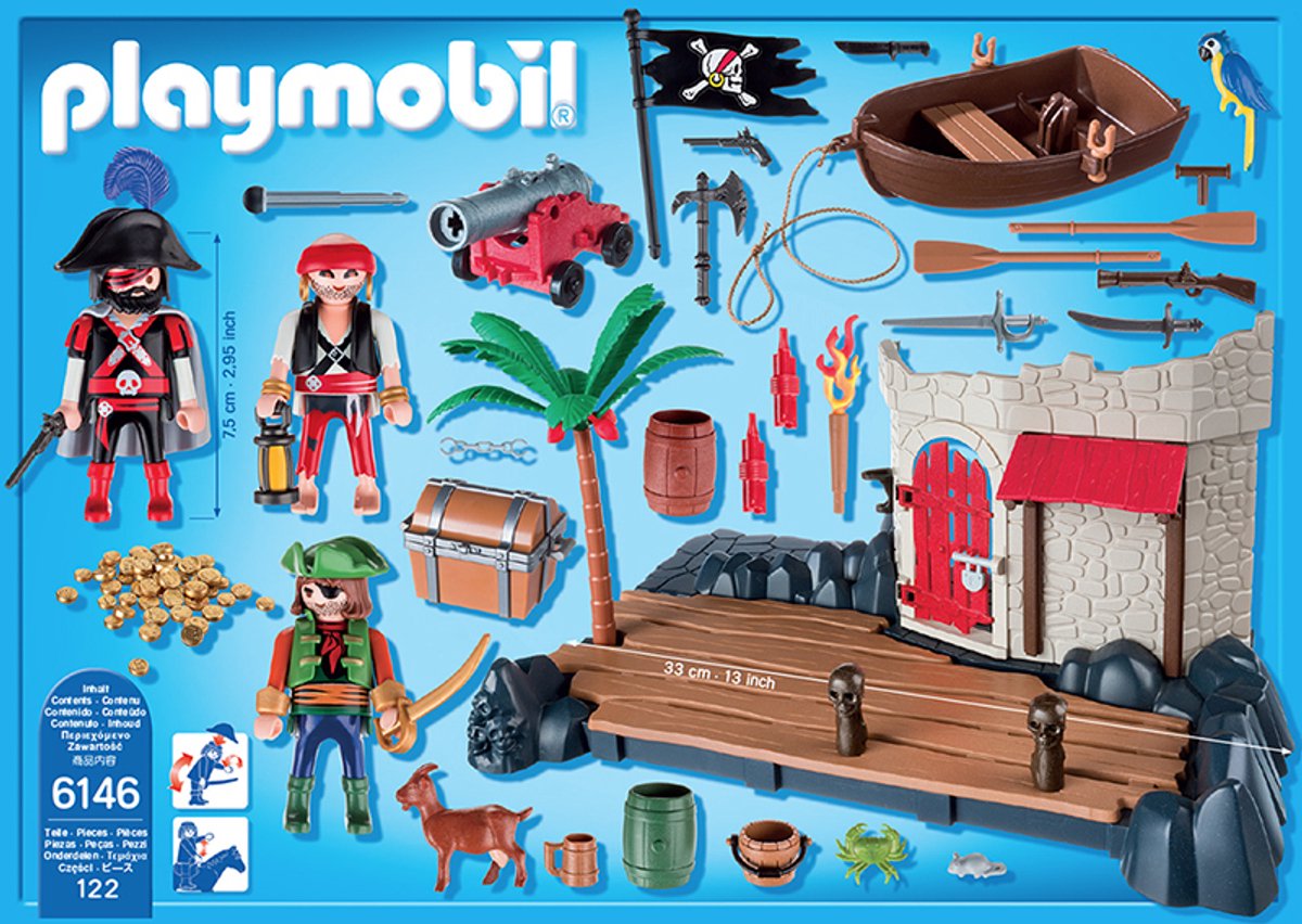 Playmobil SuperSet Piratenfort - 6146 — afbeelding 10