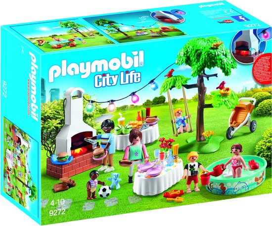 PLAYMOBIL City Life Familiefeest met barbecue – 9272