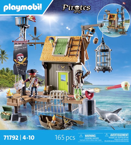 PLAYMOBIL Pirates Piraten haven 71792