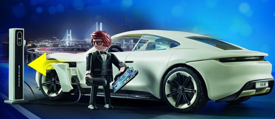 PLAYMOBIL: THE MOVIE Rex Dasher's Porsche Mission E - 70078 | bol