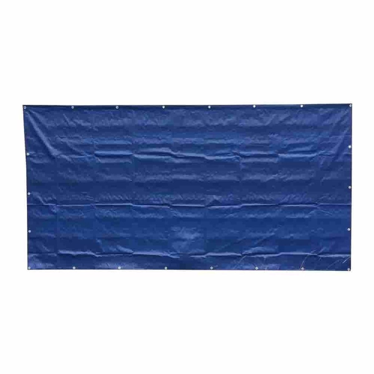 Bouwhekzeil 160g/m² blauw PE 1,76m x 3,41m