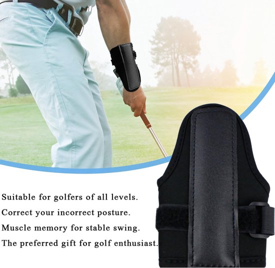Golf Training Wrist Fixator - 2 Pcs - Wrist Training Aid - Adjustable Clamp voor Beginners - Golf Accessoires - Fly Correction van GOLF — afbeelding 4