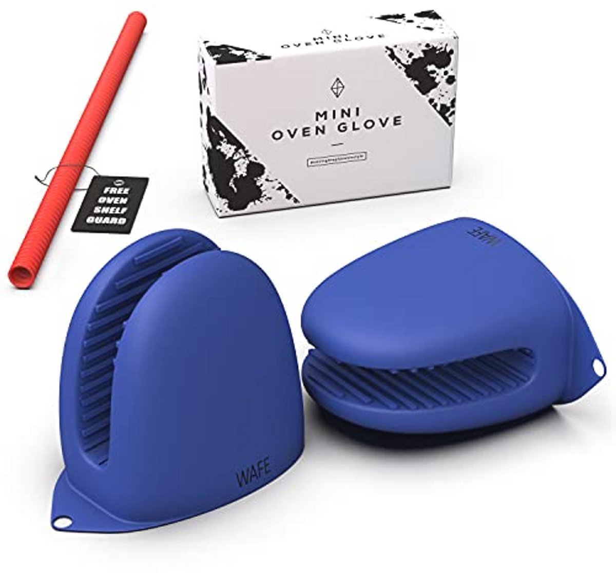 Mini Ovenhandschoenen voor Heteluchtfriteuse - Hittebestendige Vingergrijpers voor Koken, BBQ en Grillen - Eén Maat Past Iedereen