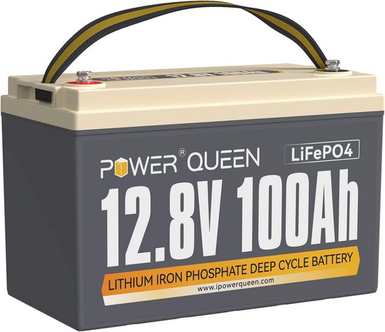 12V 100Ah LiFePO4 Accu voor Camper en Boot met 15000 Cycli