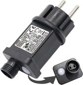 CubePlug 31 V 9 W transformator voor CZJUTAI JT-EL/FC31V 9W/6W/4,5W/3,6W met 8 modi, geheugen en 6 uur timer, voor kerstboomverlichting met multifunctionele knop [W590