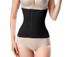 Waist Trainer Korset met 4 rijen haakjes - Corrigerend - Maat L - ShapeTape - Korset - Shapewear korset - Snel afvallen - Zweetband buik