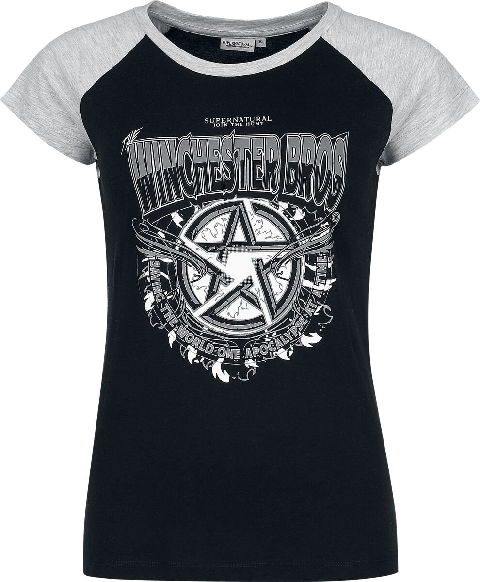 Supernatural Winchester Bros Dames T-shirt - meerkleurig - S