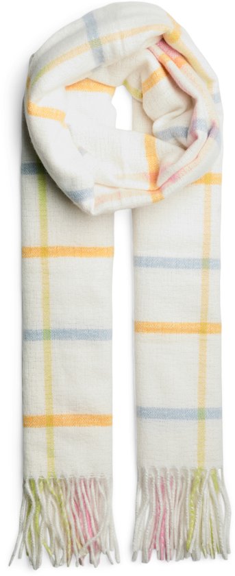 Pieces Pcnatalia Écharpe Longue Cloud Dancer Stripes Multi BLANC Taille Unique