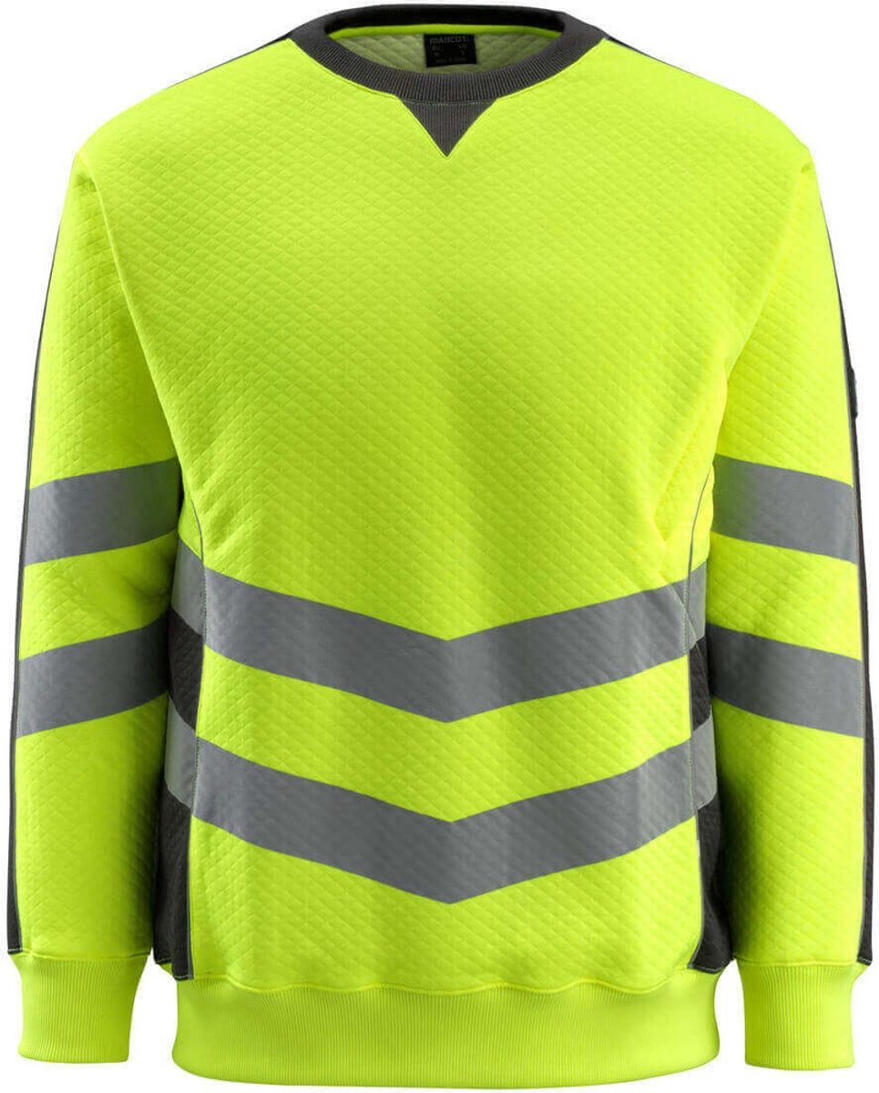 Mascot Safe Supreme Sweatshirt 50126-932 - Hi-Vis geel/zwart - M