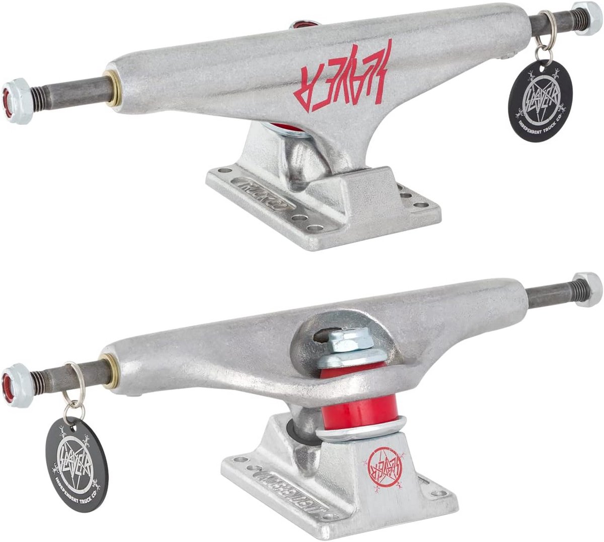 Stevige Skateboard Trucks Zilveren Paar