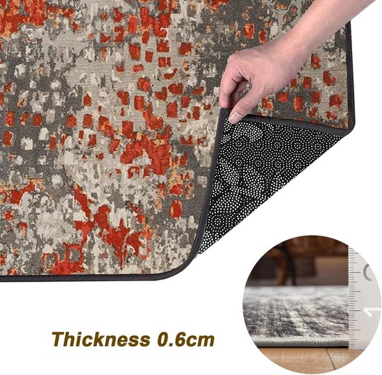 Tapijtloper voor gang, antislip, 60 x 200 cm, tapijt, keuken