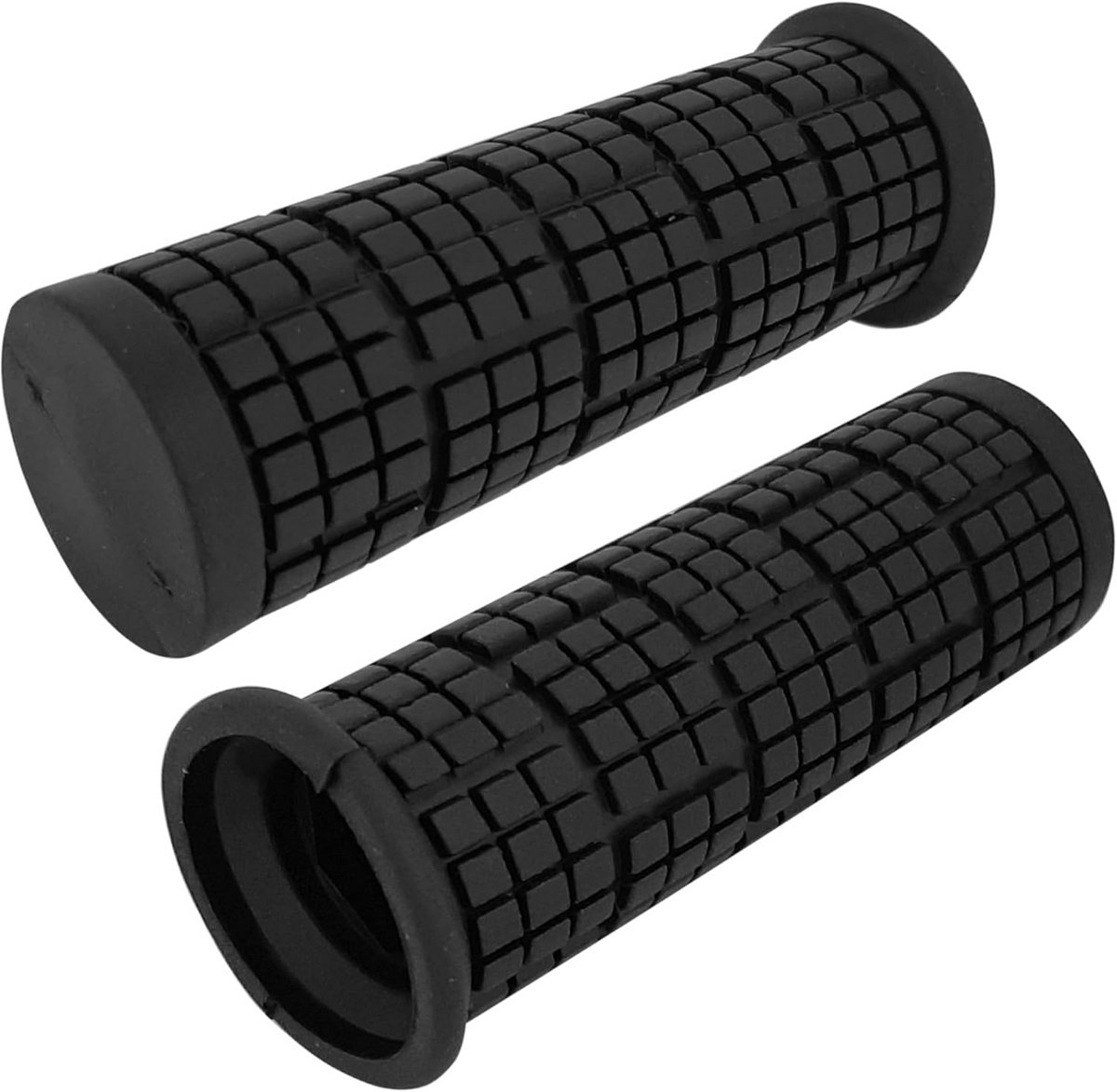 Fiets Handvatten - Stuur Handvatten - Comfortabel Fietsen - Zachte Grip - 22mm Diameter - Zwart