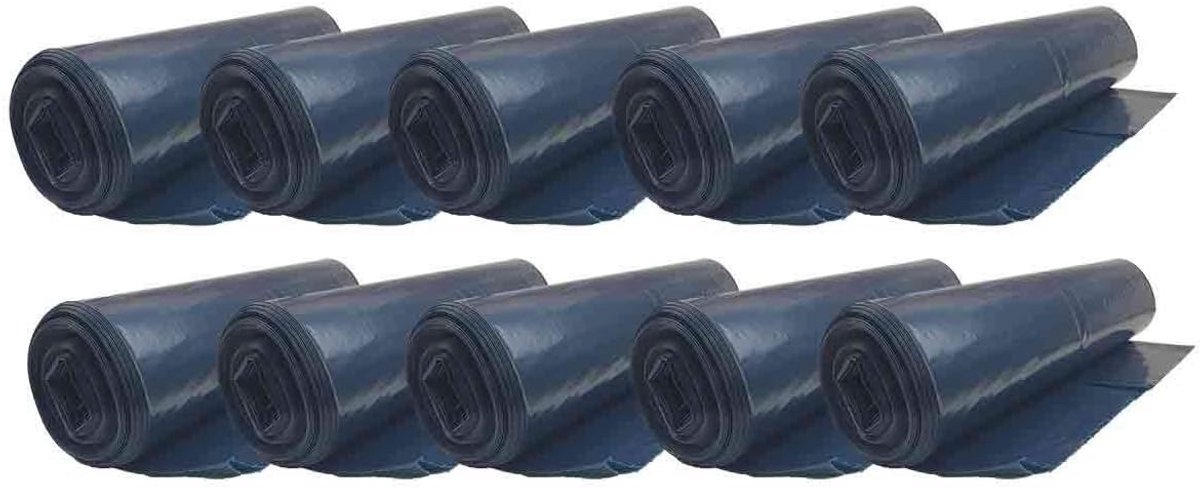 Extra Sterke Blauwe Vuilniszakken 120 Liter (70 my Dik)