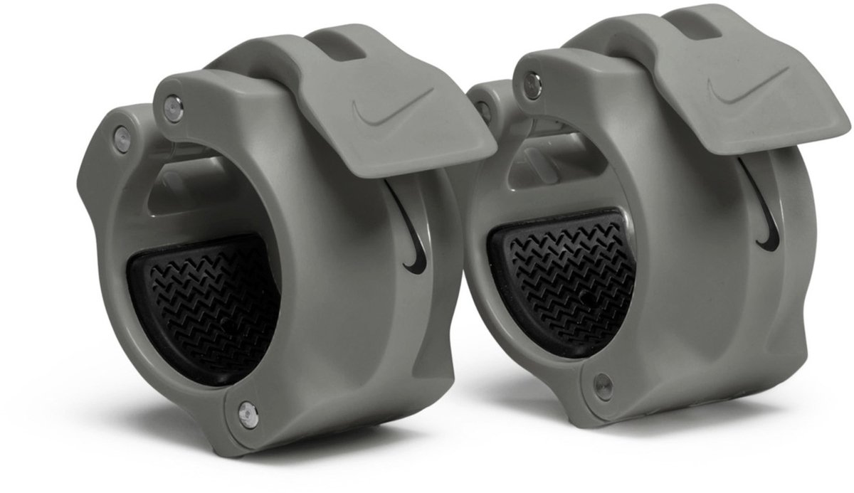 Nike Strength Barbell Collars Grijs/zwart