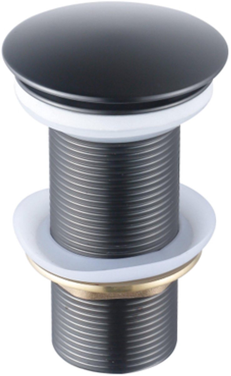 FugaFlow Eccelente Acces - verlengde afvoerplug - Geborsteld Gunmetal PVD