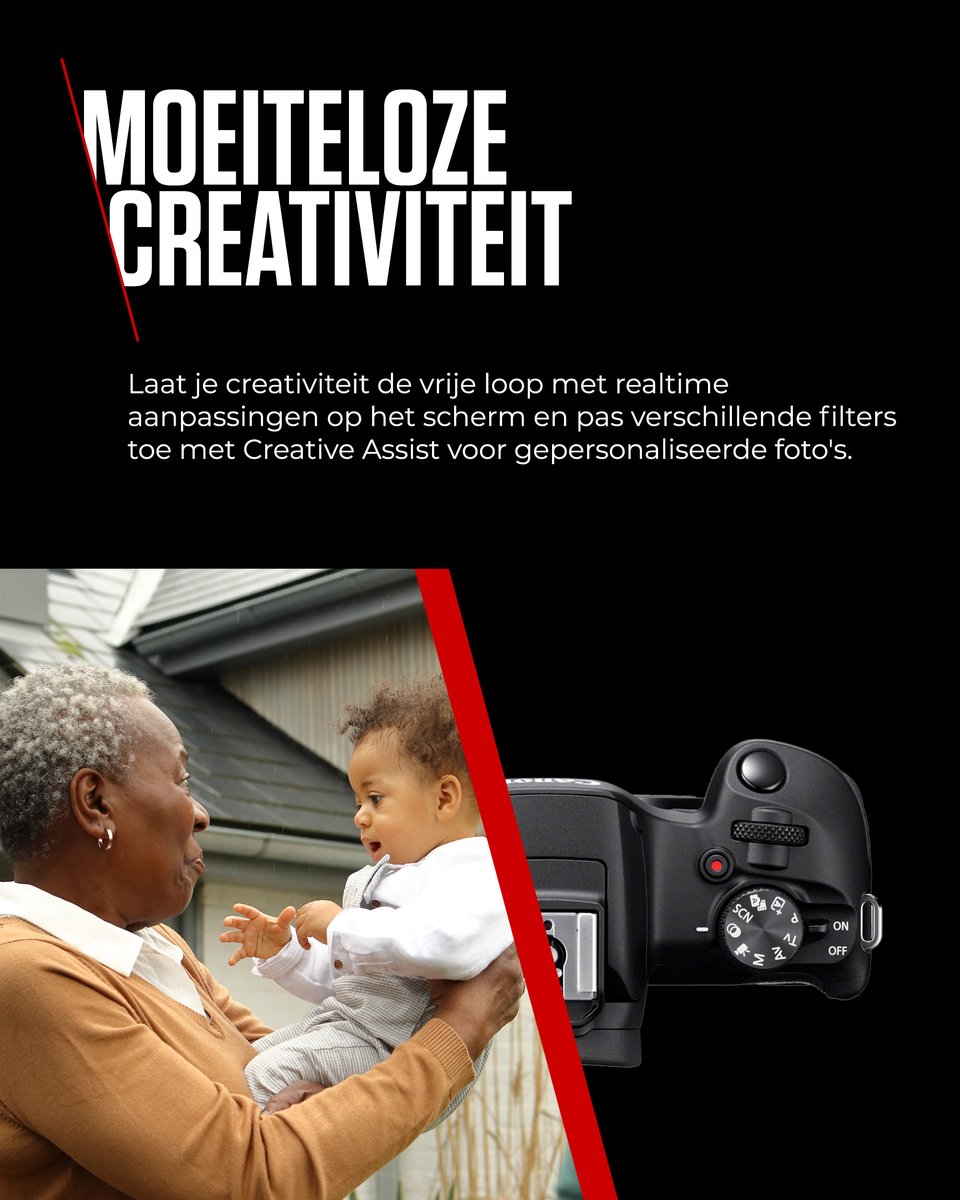 Canon EOS R100 + RF-S 18-45 IS STM + RF 75-300 - Systeemcamera - Foto en Video - Compact formaat - Creative assist - Inclusief standaard zoomlens + telezoomlens — cadeau in Elektronica - foto 7