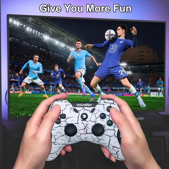Draadloze PC Controller met Dubbele Trillingen voor Windows, PS3 en Android — afbeelding 5