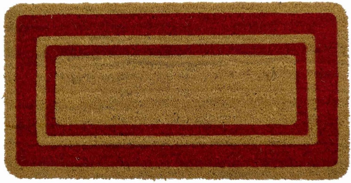 Natuurlijke Kokosmat voor de Voordeur met Klassiek Design