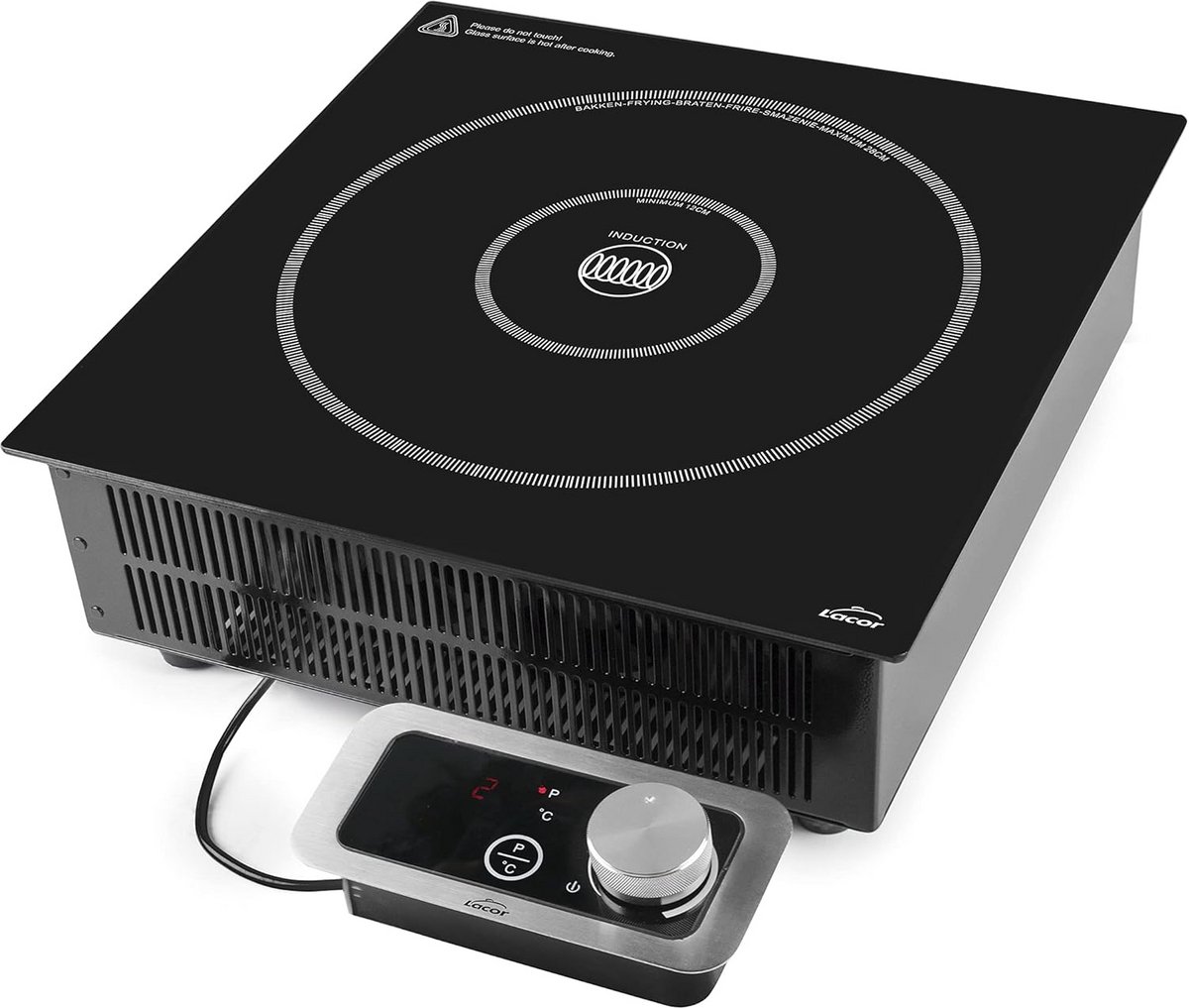 Professionele Draagbare Inductiekookplaat - 3500W - Geschikt voor Grote Pannen