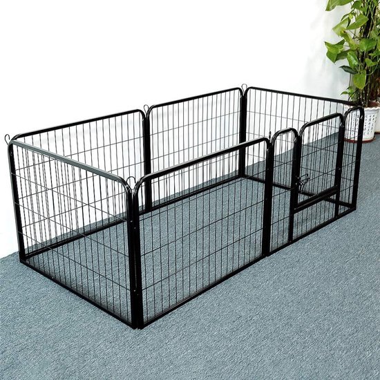 Opvouwbare veiligheidsbarrière 3,6 m - 6 panelen