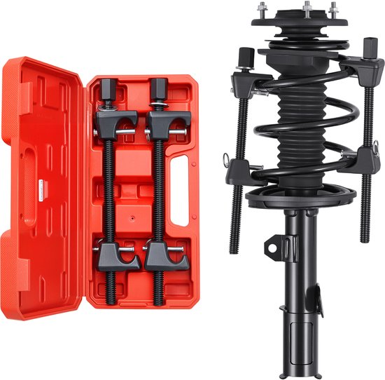VEVOR Strut Compressor 2-delige Schroefveercompressor Auto Vrachtwagen Motorfiets