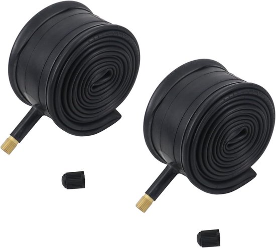 2 Stuks Fiets Binnenband 22 Inch - Schrader Ventiel (AV32mm) - Geschikt voor 22 x 1.75 tot 1.95