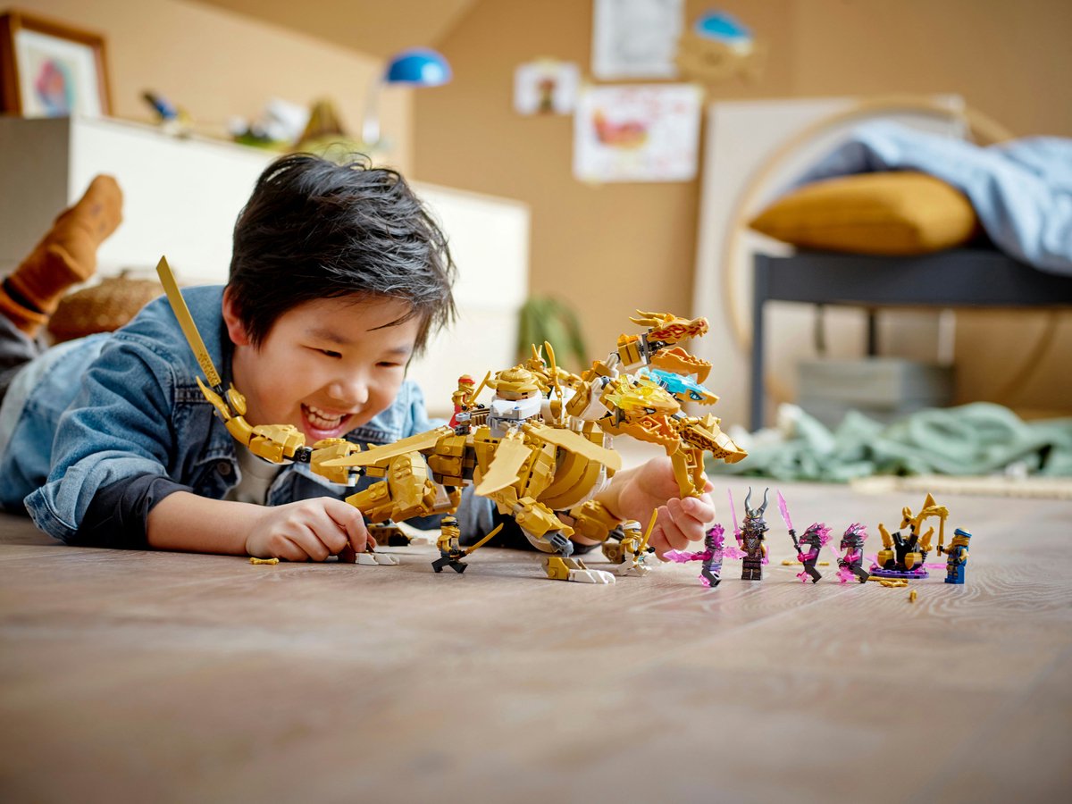 LEGO NINJAGO Lloyds Gouden Ultra Draak - 71774 — afbeelding 2