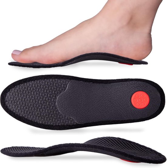 Boog Ondersteuning Schoen Inserts - Casual Schoenen Ondersteuning Arch Orthopedische Comfort Inserts Inlegzolen - Binnenzolen voor Werk-, Atletische en Wandelschoenen
