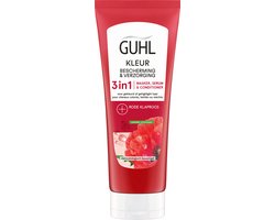 Guhl Kleur 3-in-1 Masker Serum & Conditioner Rode Klaproos
