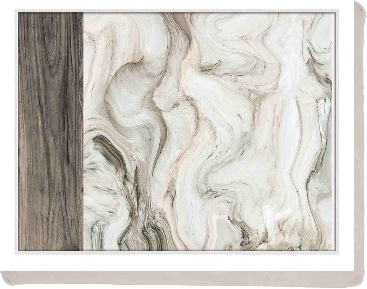 Famanu - Houten knietablet – 44x34 cm – stijlvol en stevig