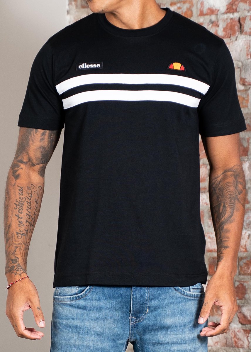 Ellesse Venire tee - black white