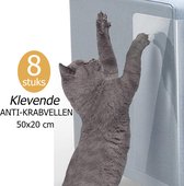 Poochieguard - Pet Sofa Protectors - Anti Cat Scratches - Invisible Transparent Furniture Protector for Cats and Dogs - Anti-Scratch Tape - Furniture Protector for Cloth Doors Carpet