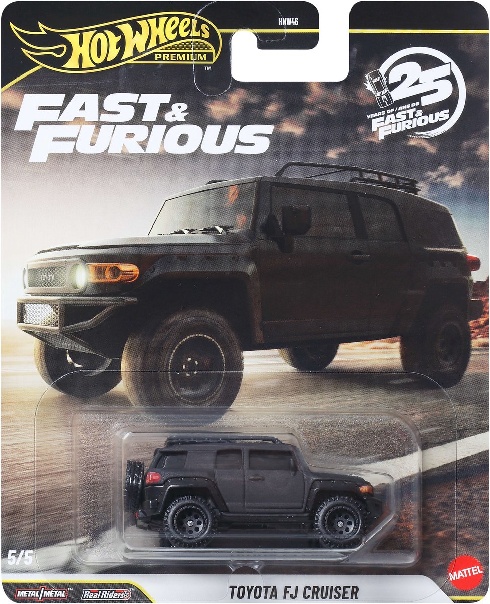 Hot Wheels Fast & Furious JHW69 speelgoedvoertuig