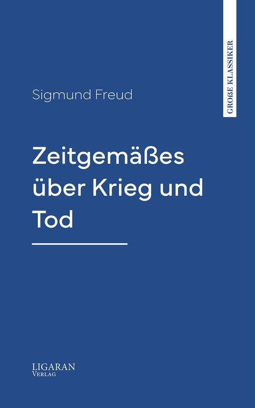 Zeitgemäßes über Krieg und Tod - cover
