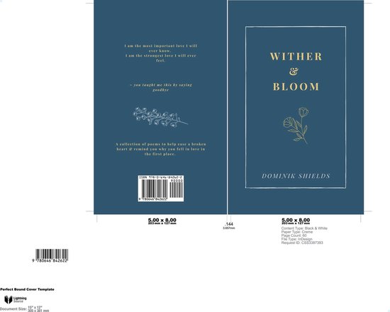 Wither and Bloom - cover
