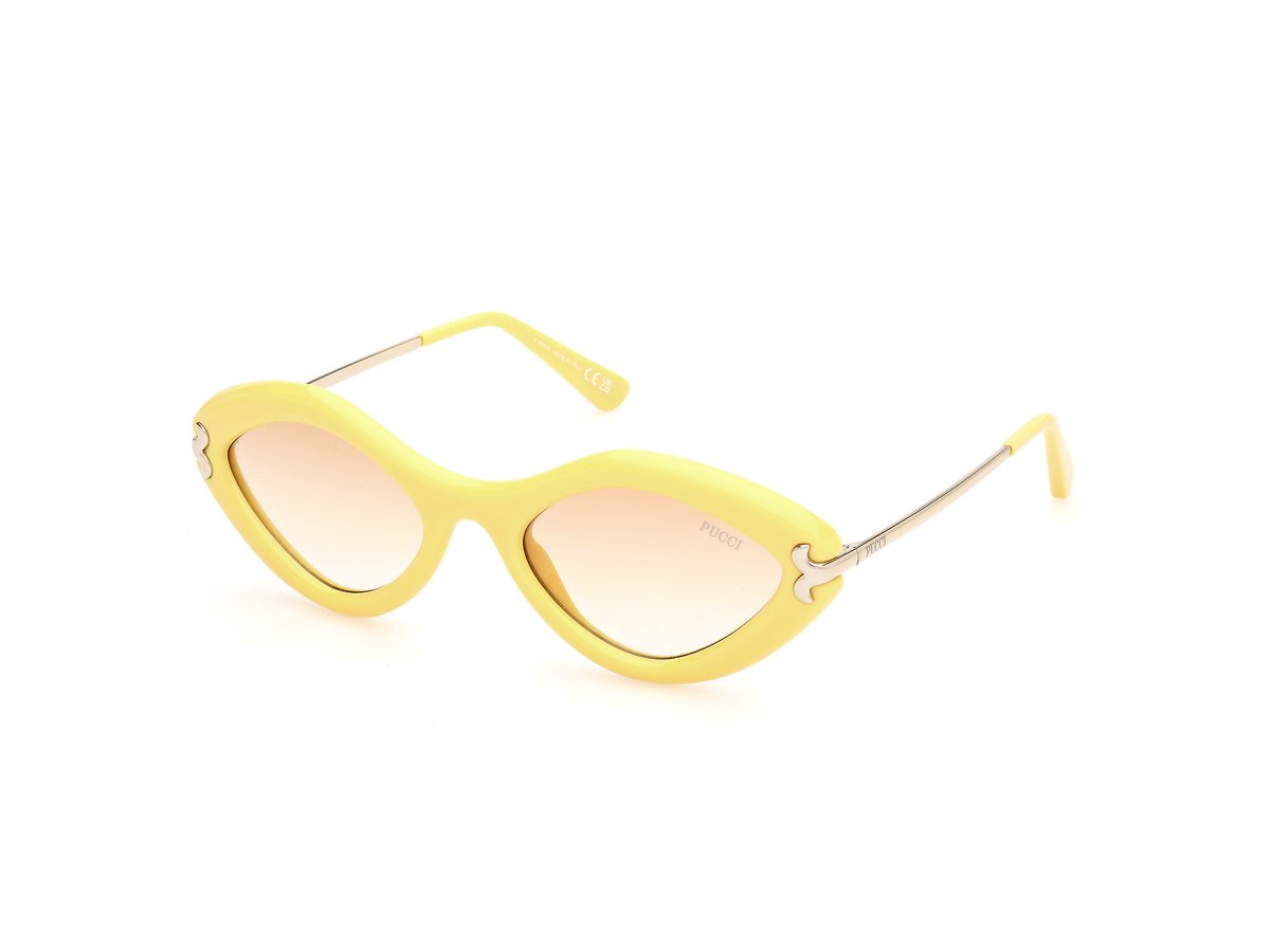 Pucci EP0223 Shiny light yellow 54/21/140 WOMAN Zonnebrillen